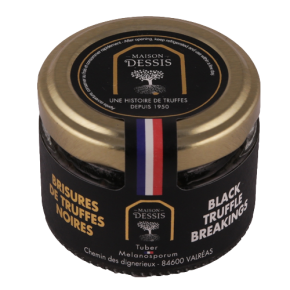 brisures de truffes noires de provence spécialité truffée de vaucluse made in france